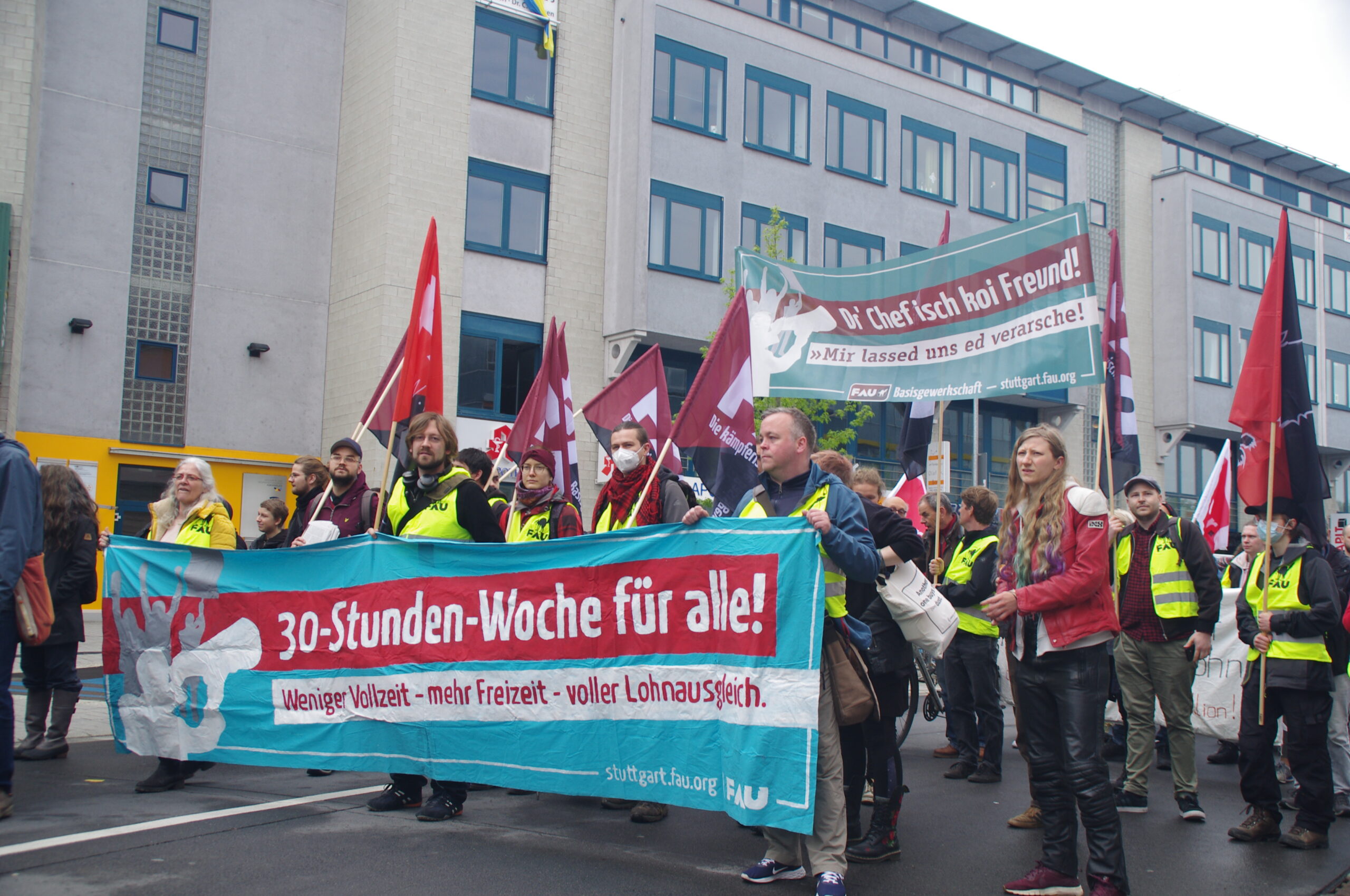 Unser 1. Mai auf der Straße