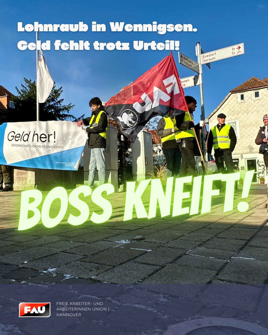 Boss kneift – ehemaliger Arbeitgeber weigert sich volle Summe zu zahlen