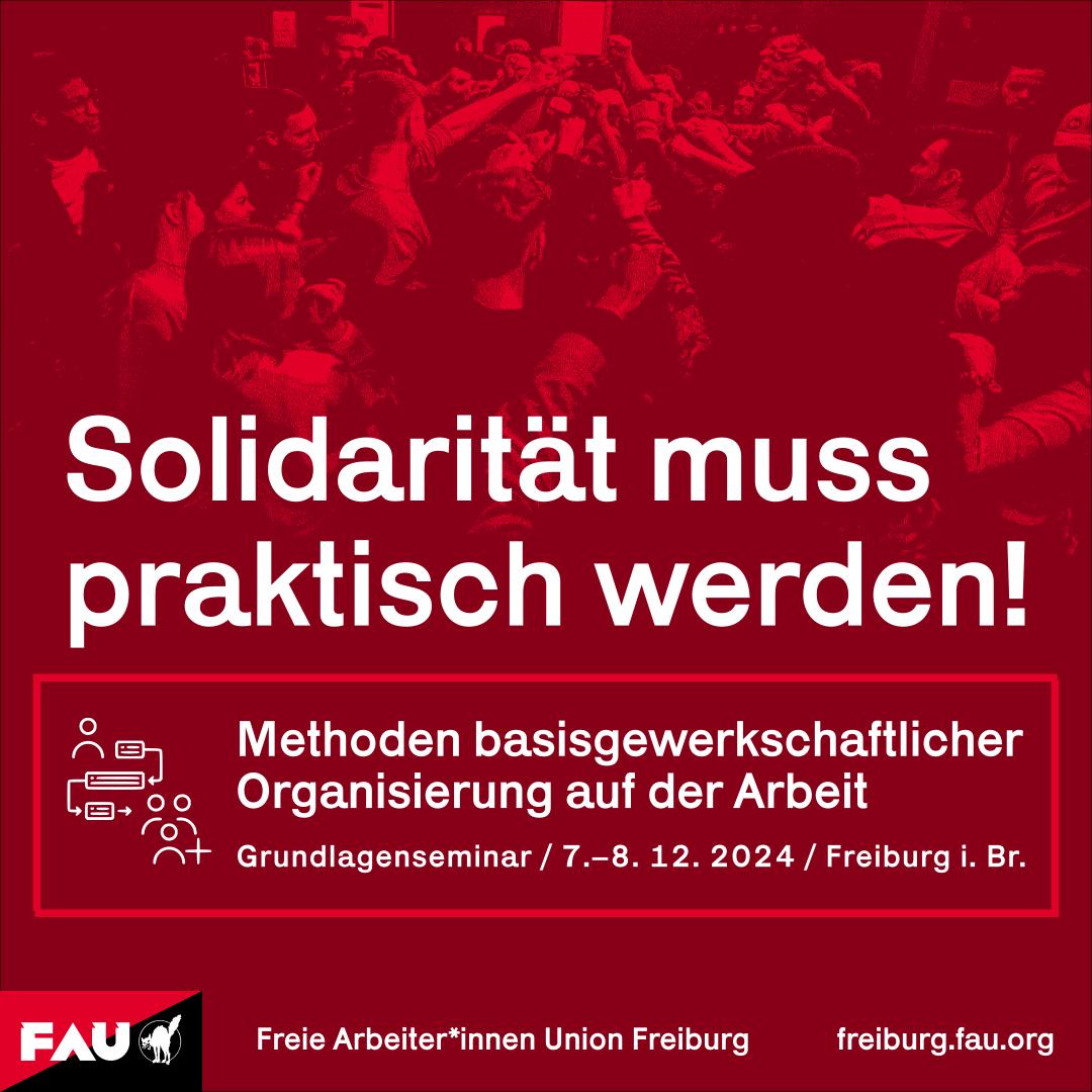 „Solidarität muss praktisch werden!“ – Methoden basisgewerkschaftlicher Organisierung auf der Arbeit