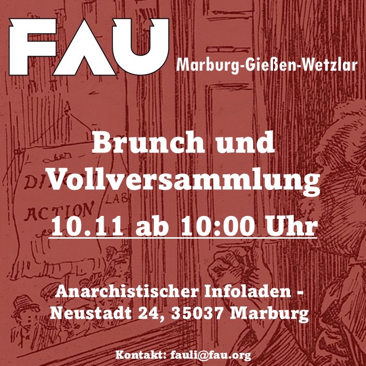 Brunch und Vollversammlung