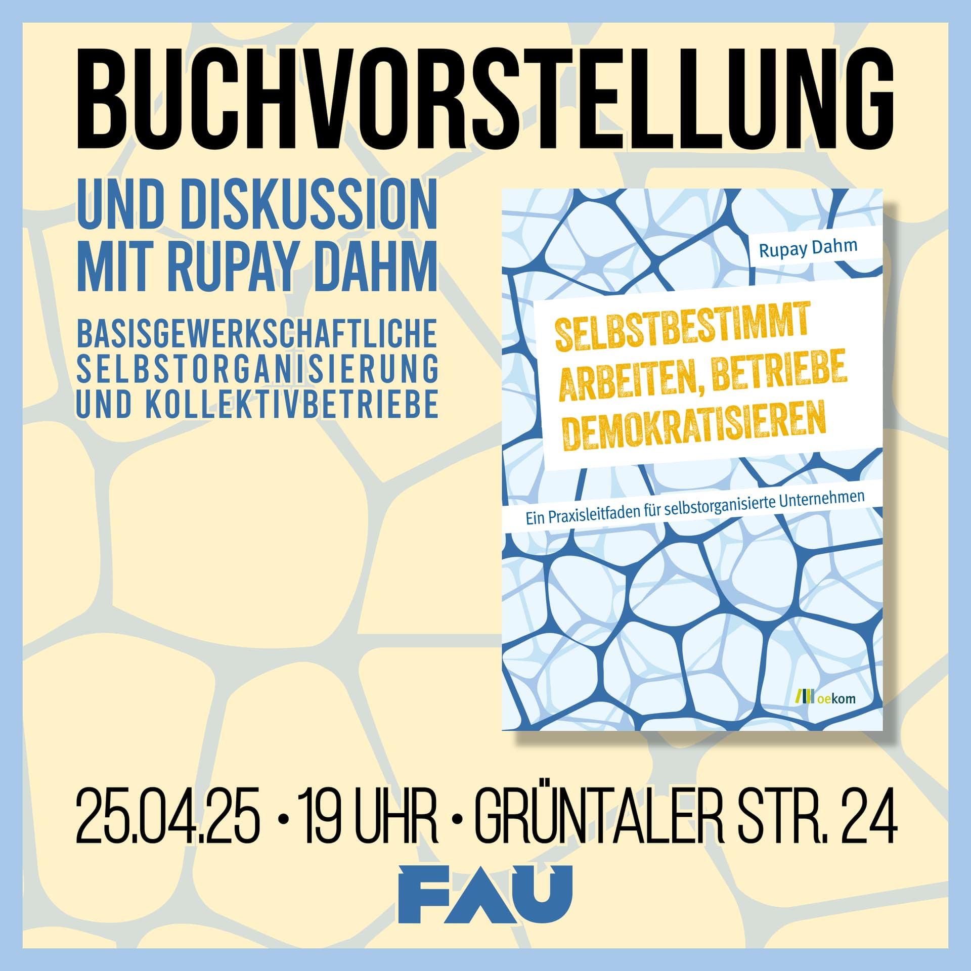 Buchvorstellung und Diskussion: Syndikalismus und Kollektivbetriebe