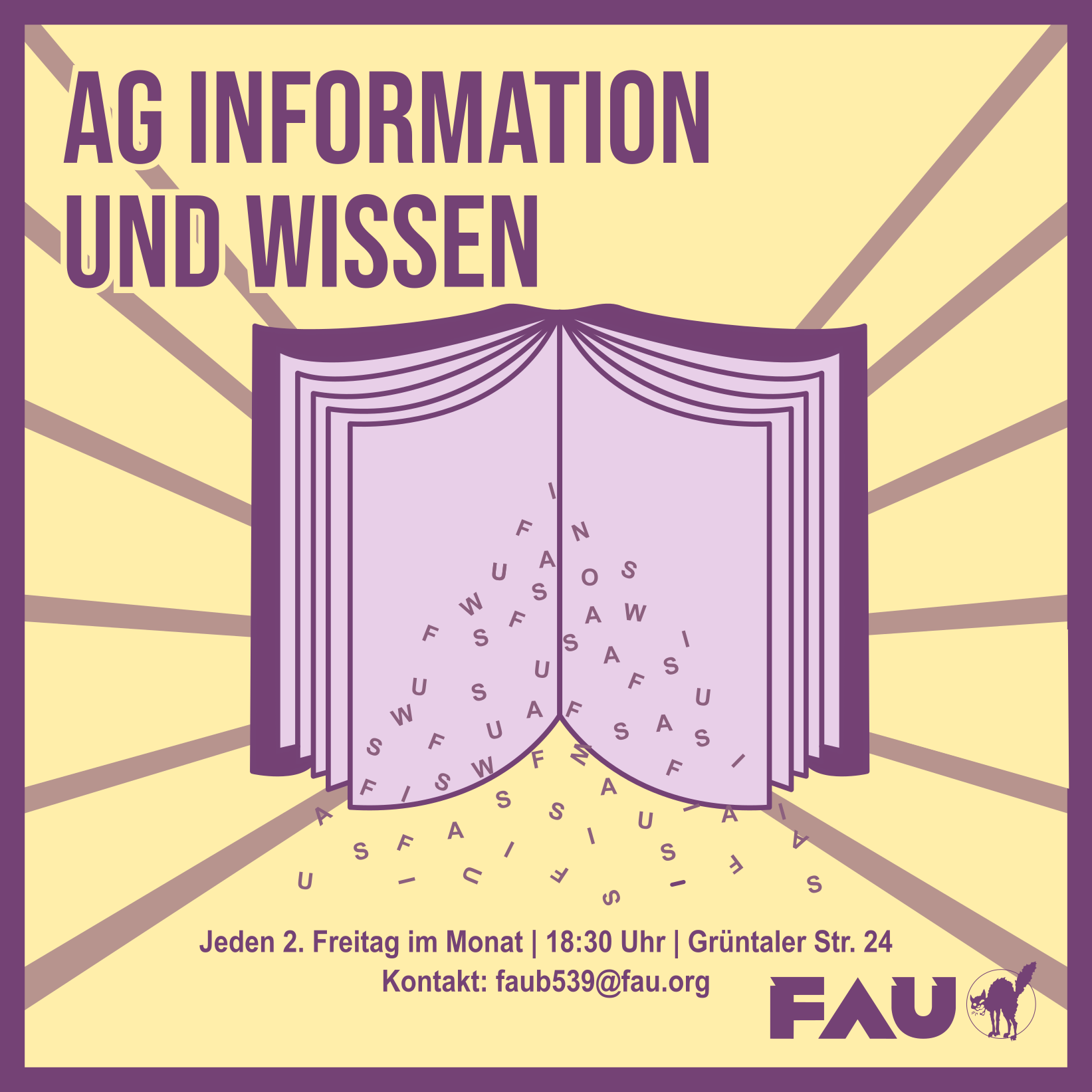 Wissen sammeln, weitergeben, gestalten – Mach mit in der AG Information & Wissen!
