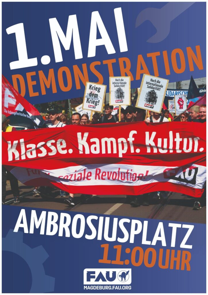 Erster Mai 2025 in Magdeburg