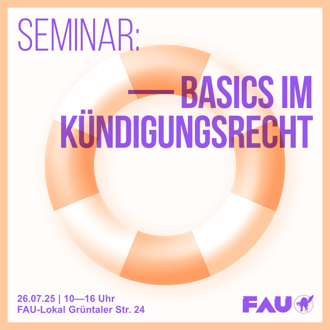 Seminar: Basics im Kündigungsrecht