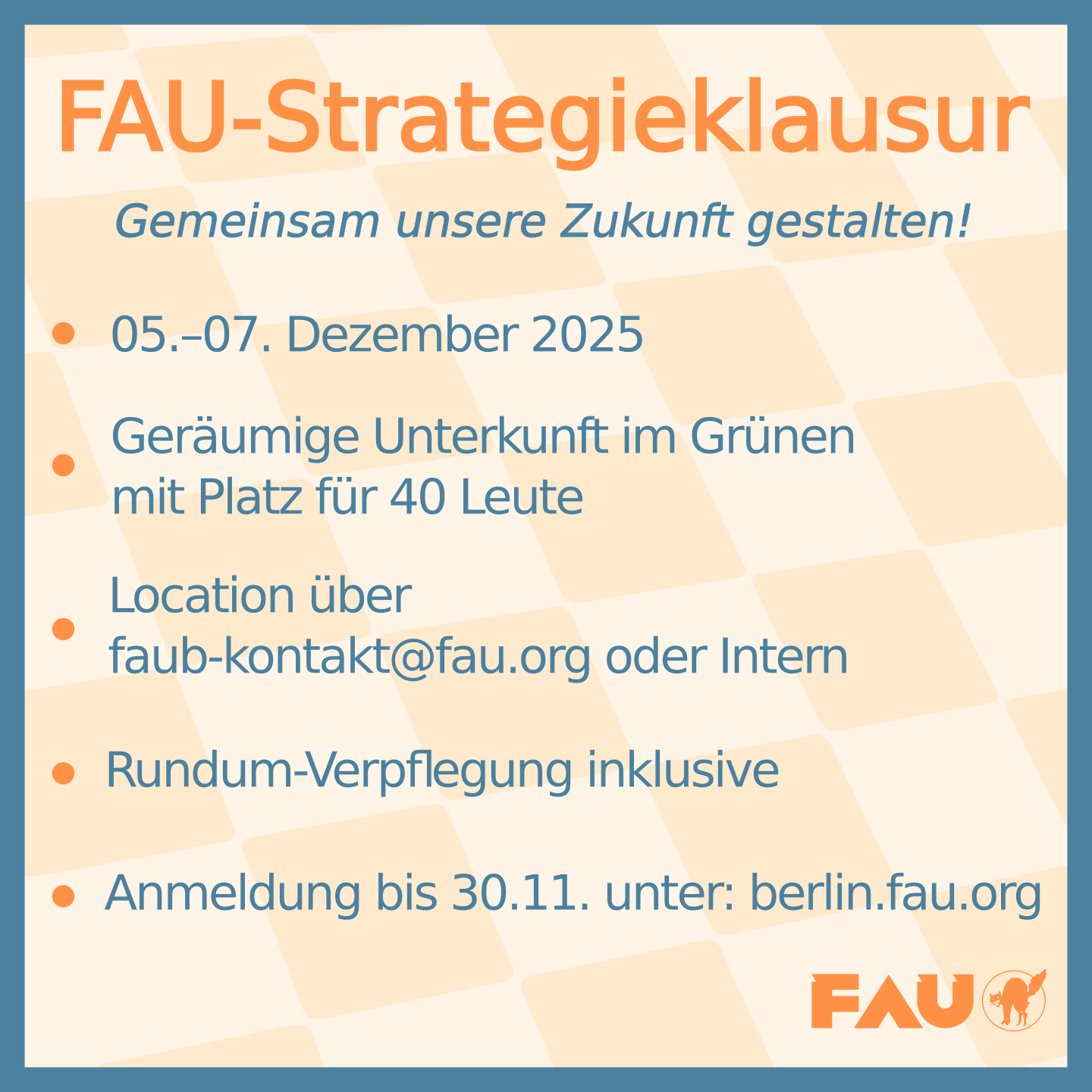 FAU-Strategieklausur