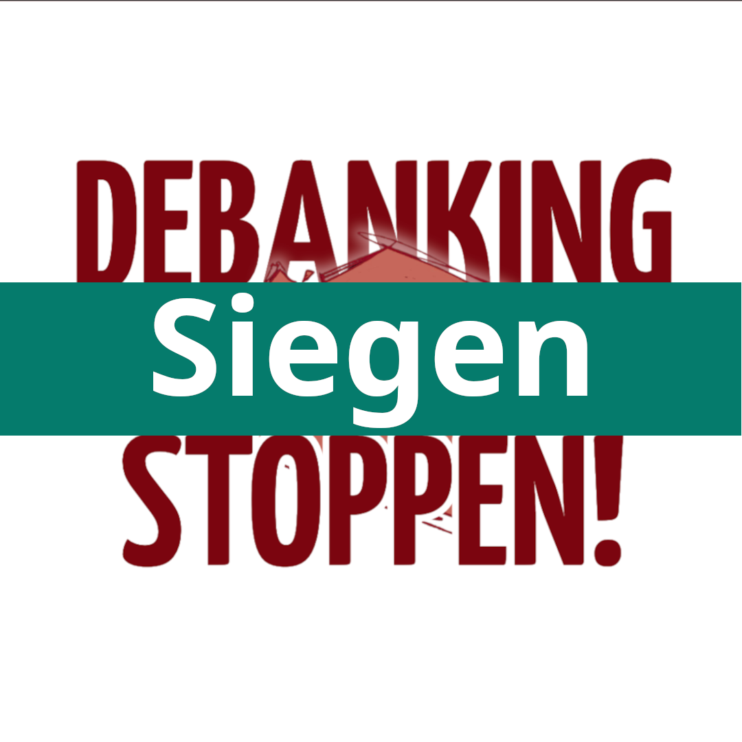 Debanking stoppen