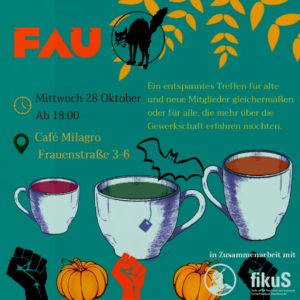 Einladung zum Offenen FAU-Café am 28.10.